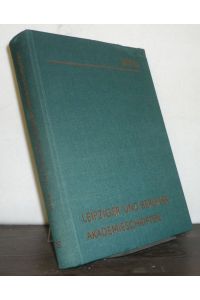 Leipziger und Berliner Akademieschriften (1902-1934). [Von Kurt Sethe]. (= Opuscula, Band 11).