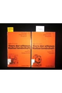 Tiere der offenen Kulturlandschaft. 1. Feldhase, Wildkaninchen. 2. Feldhamster, Feldmaus.