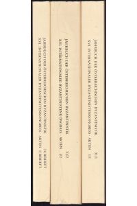 XVI. Internationaler Byzantinistenkongress. Akten I/1; Akten I/2; Akten I/Beiheft (= Jahrbuch der österreichischen Byzantinistik, 31)