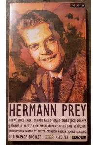 Hermann Prey - Ein Porträt - 4 CD-Set in Buchformat