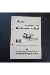 Automatischer Kohlennachschub - N2 (Für jede mit Gleistrom betriebene Bogenlampe)