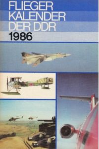 Fliegerkalender der DDR 1986.