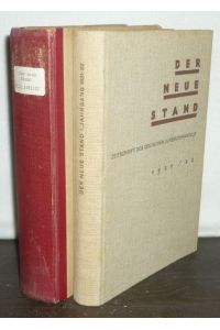 Der neue Stand. Zeitschrift des Deutschen Jungbuchhandels. 1. Jahrgang 1931/1932 und 2. Jahrgang 1932/1933.
