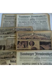 Größte politische Tageszeitung Nordwestdeutschlands. 49 Ausgaben aus 1929 bis 1933