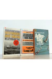 Konvolut aus 3 Büchern der Reihe Heyne Bücher: 1. Adlertag. / 2. Entscheidung über England. / 3. Die Flugzeuge des 2. Weltkriegs.