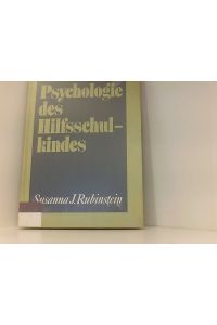 Psychologie des Hilfsschulkindes [Hardcover]