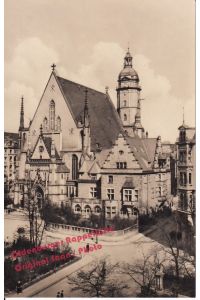 AK Thomaskirche * Leipzig * Echt-Foto (1956) - nicht gelaufen-