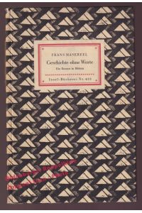 Geschichte ohne Worte: Ein Roman in Bildern: Insel-Bücherei Nr. 433 (1952) - Masereel, Frans