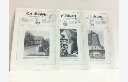 Der Mühlstein. 8. Jahrgang 1991. Hier Heft 4-6.   - Periodikum für Mühlenkunde und Mühlenerhaltung.