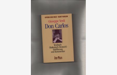 Don Carlos. Textbuch (Italienisch-Deutsch)  - Opern der Welt