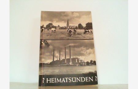 Heimatsünden. Heimatnot und Heimatdienst (Niedersächsische Baupflege Merkblätter Neue Folge Heft 2).