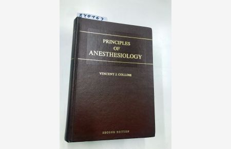 Principles of Anaesthesiology