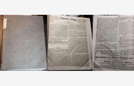 Allgemeine Zeitung III. Quartal 1849