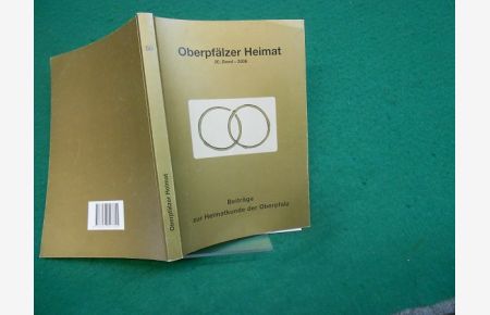 Oberpfälzer Heimat. 50. Band - 2006.   - Beiträge zur Heimatkunde der Oberpfalz.