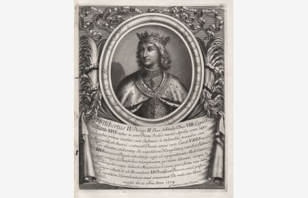 Philibertus II Sabaudiae Dux - Filiberto II di Savoia (1480-1504) Savoy Savoie Savoyen Portrait