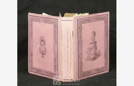 Nederlandsche Muzen-Almanak 1829. (Elfde Jaar). Mit einem gestoch. Titel, 7 Kupfertafeln (eine doppelbl. -groß), einem gefalt. Faksimile und einem gefalt. Notenblatt.