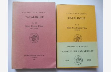 Silent Non-Fiction Films 1895-1934 // Silent Fiction Films 1895-1930 *. 2 Bände.
