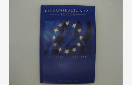 Der große Auto Atlas Deutschland.   - Europa 1993/94