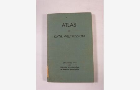 Atlas der kath. Weltmission.
