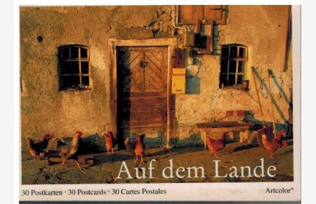 Auf dem Lande. 30 Postkarten (komplett).