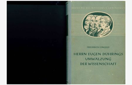 Herrn Eugen Dührings Umwälzung der Wissenschaft. ( Anti-Dühring ).   - Bücherei des Marxismus - Lenininsmus.