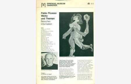 Pablo Picasso. Werke und Themen. Besucher-Information. Didaktische Information di 1. 13.