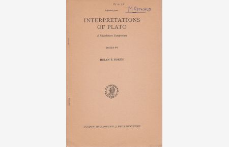 Plato on Law and Nature. [From: Interpretations of Plato].   - A Swarthmore Symposium.