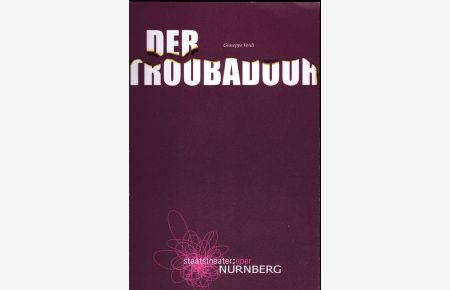 Programmheft: Troubadour - Giuseppe Verdi