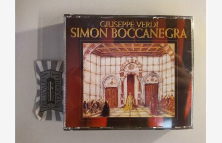 Giuseppe Verdi: Simon Boccanegra - Opera In 3 Acts + Prologue