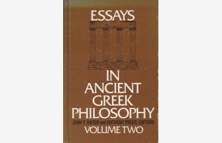 Essays in Ancient Greek Philosophy. Volume 2.