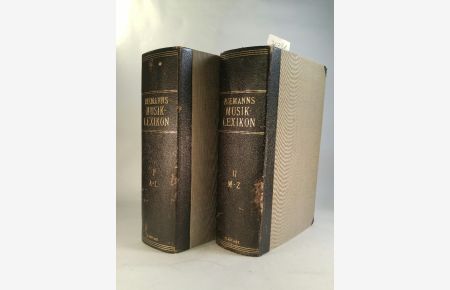 Hugo Riemanns Musik Lexikon; 2 Bände  - bearbeitet von Alfred Einstein