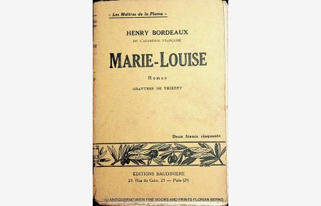 Marie-Louise : roman