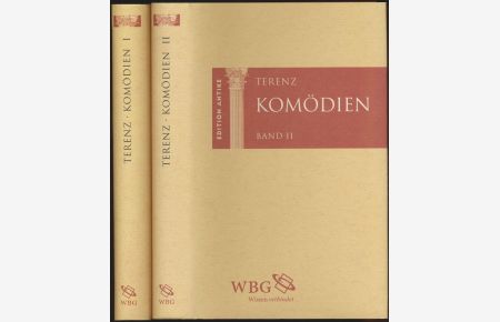 Komödien. Lateinisch und deutsch. 2 Bände (komplett). Herausgegeben, übersetzt und Kommentiert von Peter Rau.