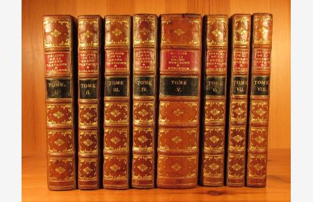 Les Délices de la Grand`Bretagne, & de l`Irlande, 8 Bände (volumes).
