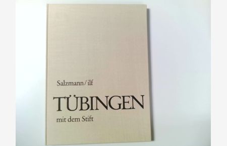 Tübingen Mit Dem Stift
