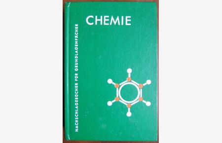 Chemie.   - von W. Schröter ... / Nachschlagebücher für Grundlagenfächer