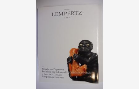 LEMPERTZ 1845 - Netsuke and Sagemono - Including The Kolodotschko Collection of Netsuke V - Lot 500-719 *.