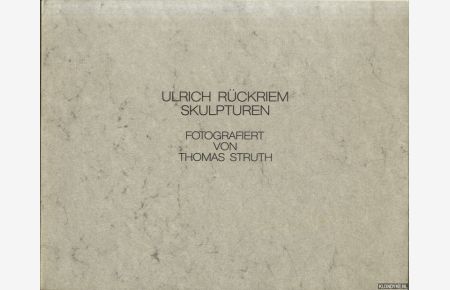 Ulrich Rückriem: Skulpturen