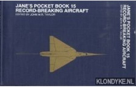 Jane's pocket book 15 recored-breaking aircraft