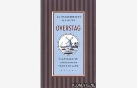 Overstag. Slagvaardige oplossingen voor ons land