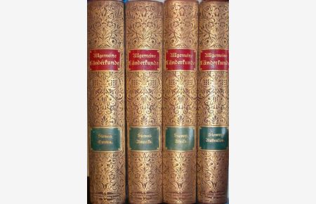 Allgemeine Länderkunde (4 Bände von 6) - Europa/ Amerika/ Afrika/ Australien und Ozeanien.