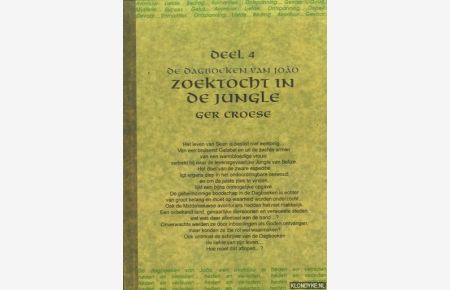 De dagboeken van Joao. Deel 4: Zoektocht in de jungle