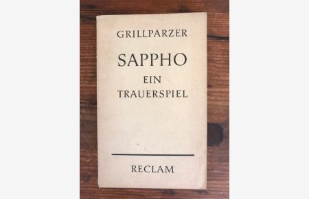 Sappho: Ein Trauerspielin fünf Aufzügen