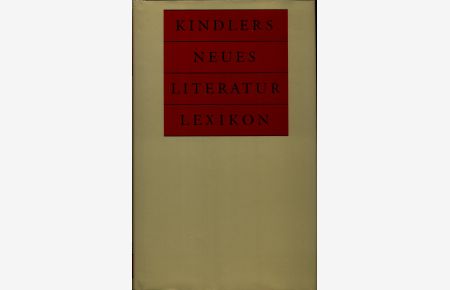 Kindlers Neues Literaturlexikon Band 16 : ST - VA