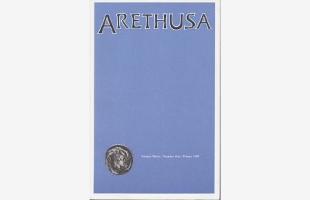 Arethusa. Vol. 30, No. 1.