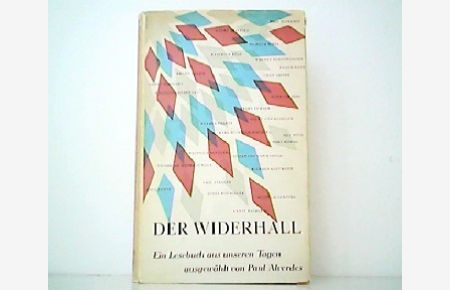 Der Widerhall - Ein Lesebuch aus unseren Tagen.