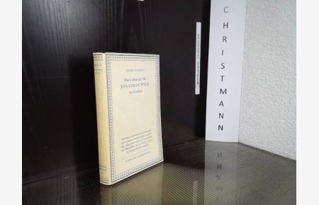Das Leben des Mr. Jonathan Wld, des Grossen.   - Henry Fielding. [Übers. von Günther Wolff] / Sammlung Birkhäuser ; Bd. 8
