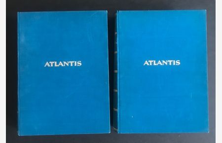 Atlantis. Länder / Völker / Reisen. 1 + 2. Jahrgang, jeweils Heft 1 -12 komplett.