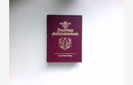 Pfälzer Geschlechterbuch; Bd. 3.   - Wappenzeichnungen von Heinz Ritt / Deutsches Geschlechterbuch ; Bd. 149.