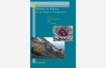 Sulfur in Plants: An Ecological Perspective.   - (=Plant Ecophysiology; Vol. 6).